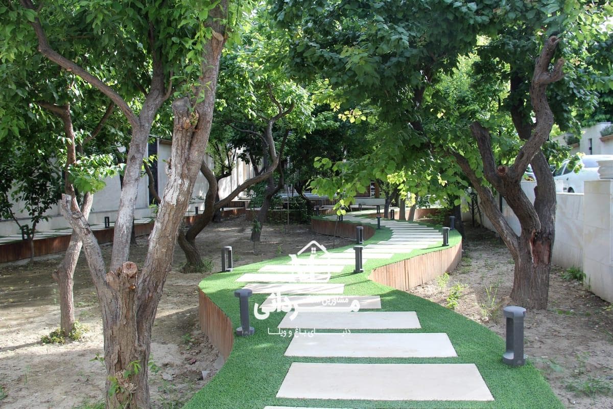 باغ ویلای 1000 متری با 200 متربنای لوکس ومدرن در ملارد