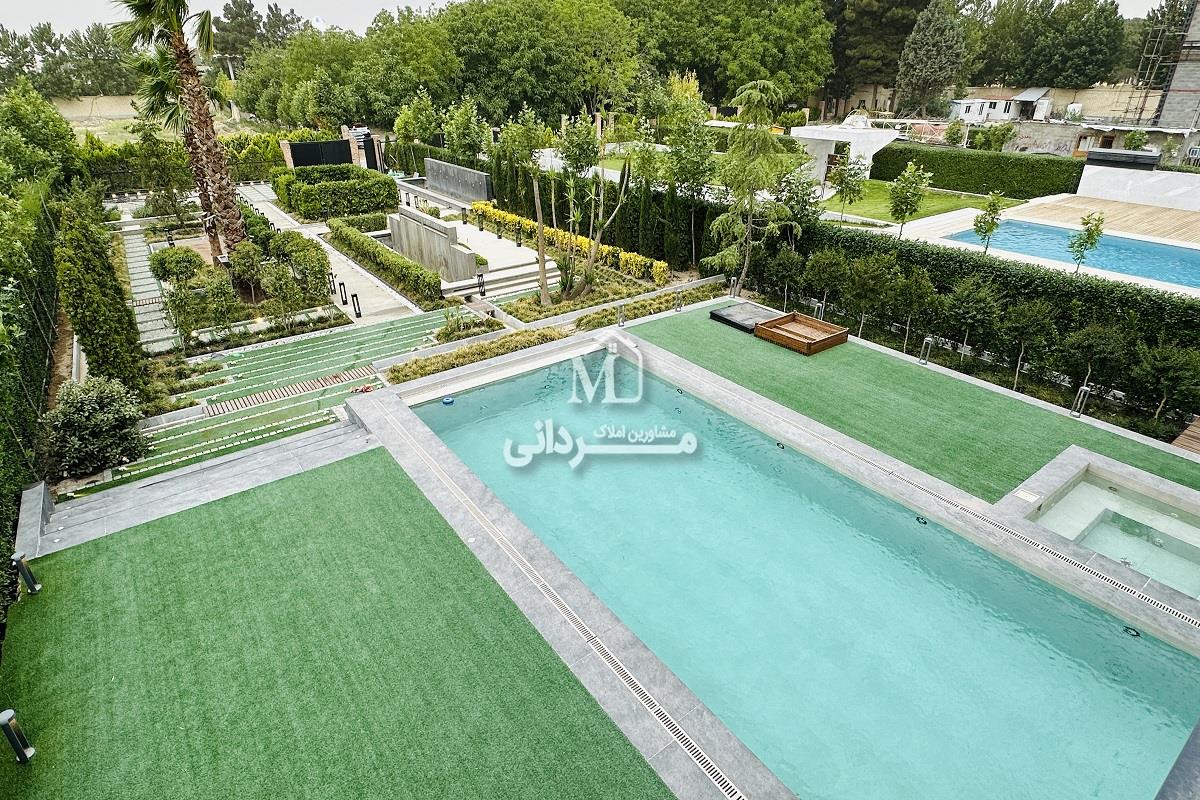 باغ ویی 1200 متری فاخر با 360 متر بنای دوبلکس مجلل در منطقه صفادشت ملارد 
