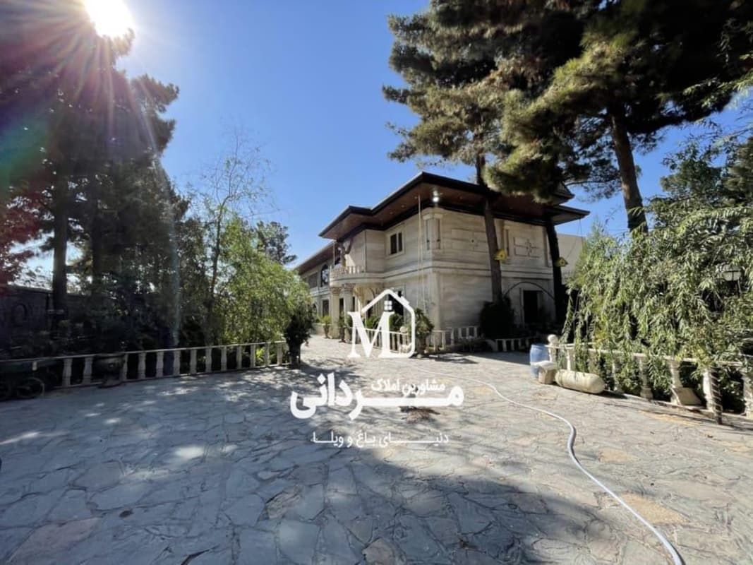 باغ ویلا 1500 متری لاکچری  با 500 متر بنای لوکس در منطقه ویلا دشت ملارد 