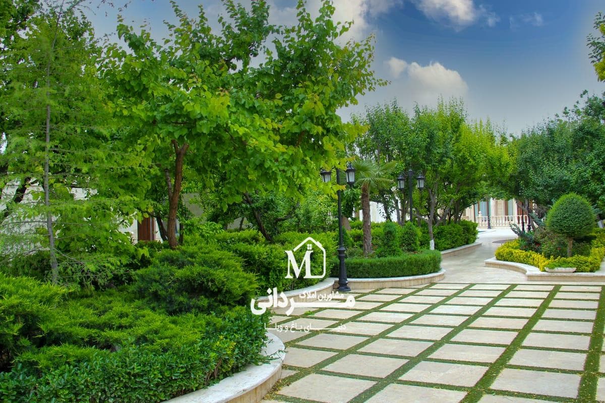 خرید باغ ویلا در شهریار با متراژ 1600 متر با بنای لوکس و مدرن 