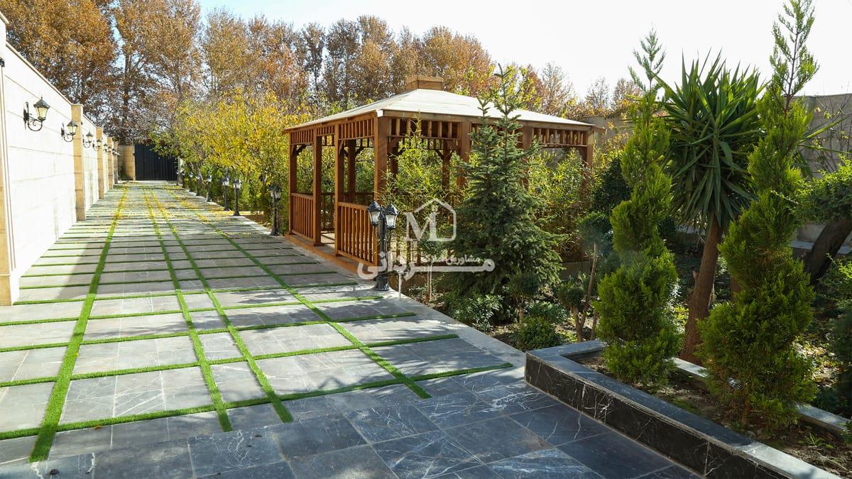 باغ ویلای 1200 متری لوکس با 350 متر بنای دوبلکس در منطقه لم آباد ملارد 