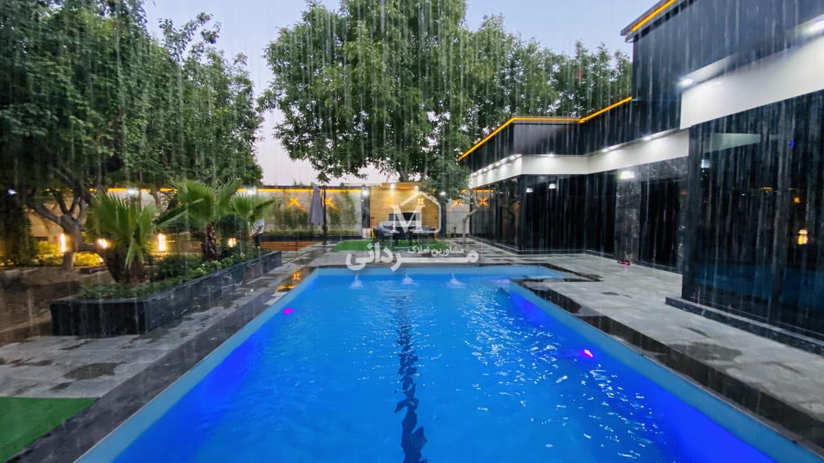 باغ ویلا 850 متری بی نظیر در ساخت با 200 متر بنای مدرن در منطقه ملارد 